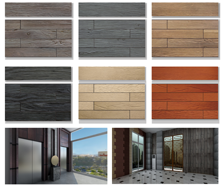 Modified Clay Material Exterior Wall Flexible Tiles, High Quality ...