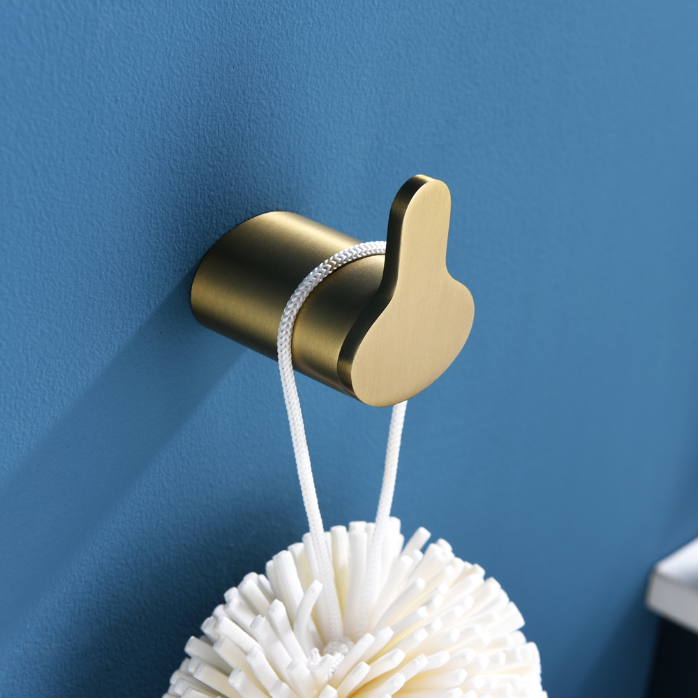 Aron robe hook Brushed brass