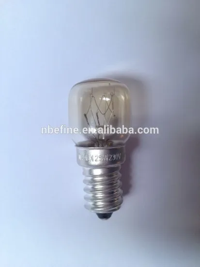 ST22 bulb oven lamp 15W E14S 22x48mm 300degree