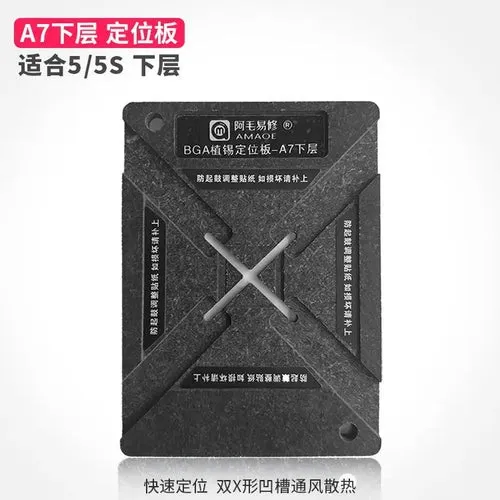 Amaoe magnetic BGA ball placement platform positioning board