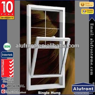 Aluminum Glass Single Hung Window, aluminum residential windows for sale
