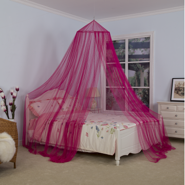 Home Bed Canopy Mosquito Netting Round Fabric Mesh