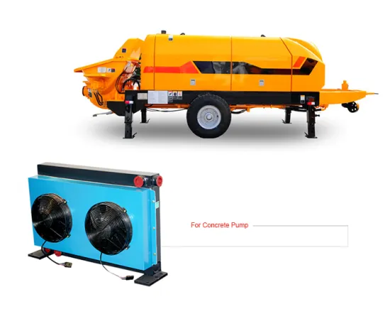 Heat Exchanger for Concrete Pump Vehicle