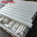 Белый твердый стержень из ацеталя высокой жесткости