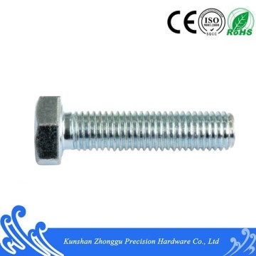 Hexagon head bolts grade8.8 zinc hexagon head bolts