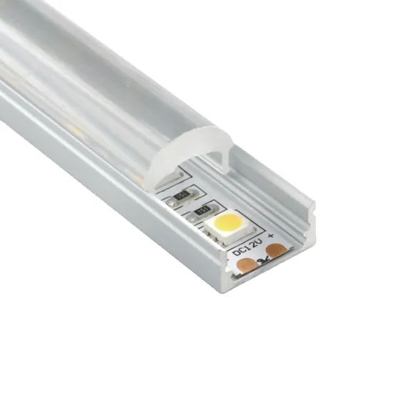 17x13.6mm Surface Mount Under Cabinet LED Profile with 1M/2M/2.5M Length and 15/60 Degree Lens Diffuser