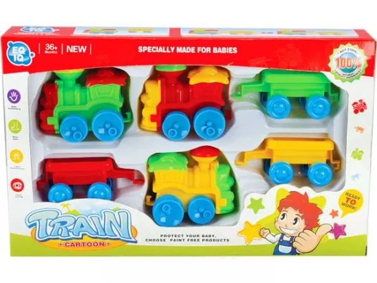 CARTOON PULL BACK LOCOMOTIVE