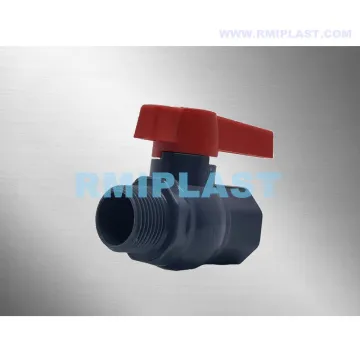 PVC Single Union Compact Ball Valve Female Male
