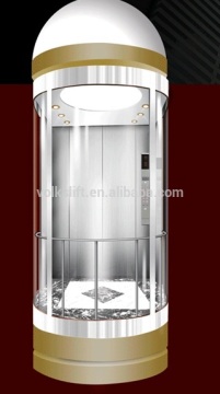 Hyaraulic car lift panoramic passenger elevator