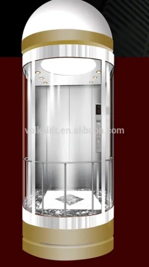Hyaraulic car lift panoramic passenger elevator