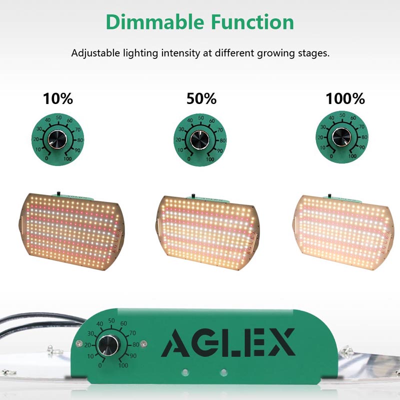 dimming led grow light