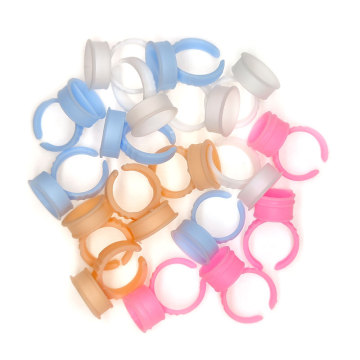 100 Pcs Disposable Silicone Cups for Permanent Makeup and Tattoo Supplies