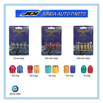 Aluminium sleeve & cap