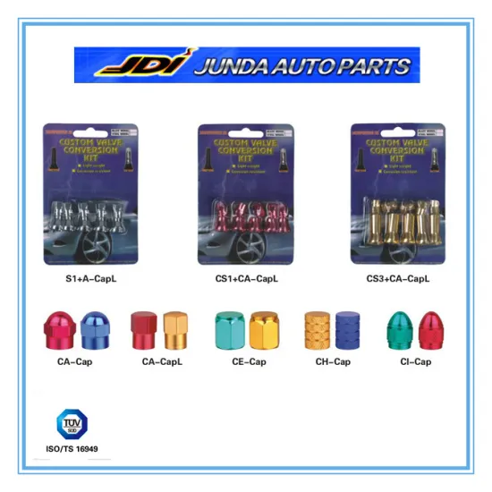 Aluminium sleeve & cap