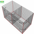 Galvanized dikimpal antara White Gabion Basket