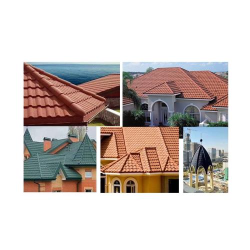 Colorful Metal Tile Cold Formed Steel Building Material Colorful Metal Tile Supplier