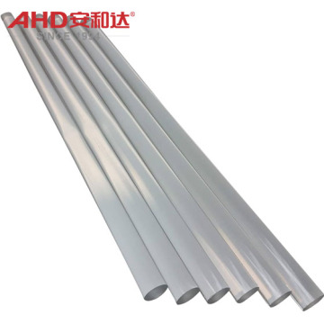 Varilla redonda de acrílico PMMA transparente de 10 mm