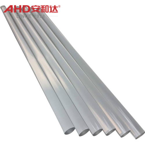 Varilla redonda de acrílico PMMA transparente de 10 mm