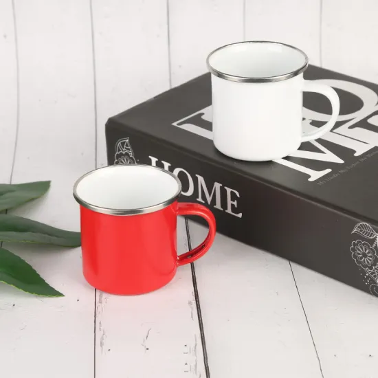 6cm Mini Enamel Mug Coffee Cup