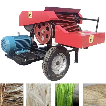 Sisal Hemp Fiber Extractor and Decorticator Equipment