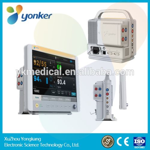 Latest High Quality Full Touch 15 inch Multi-parameter Modular Patient Monitor