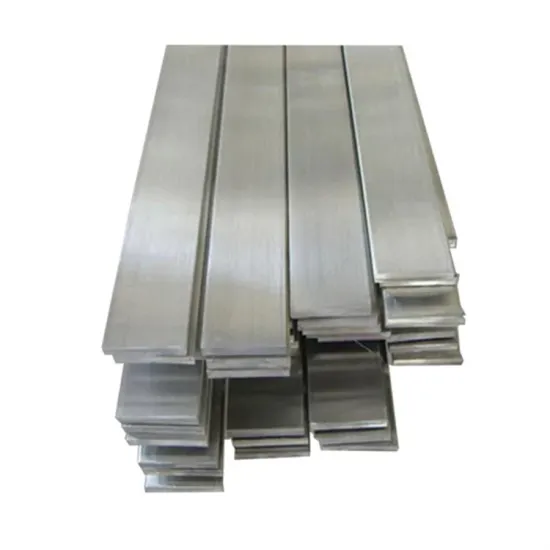 Galvanized A36 Carbon Steel Flat Bars and Various Stainless Steels: Sizes 3.0-60.0mm, Including 5160 Spring Steel, 201, 202, 304, 316 Grades