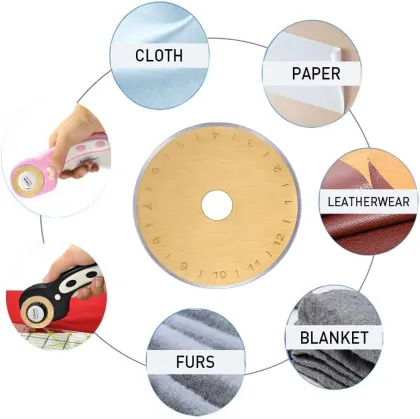45mm Titanium Coated Rotary Cutter Blade