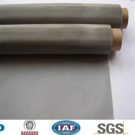 50/250 mesh SUS 304 Dutch weave stainless steel wire mesh