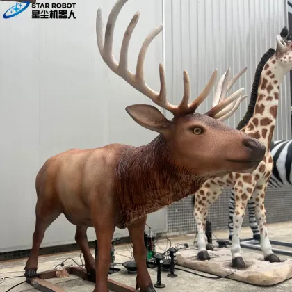 Animatronic Life Size Moose Model
