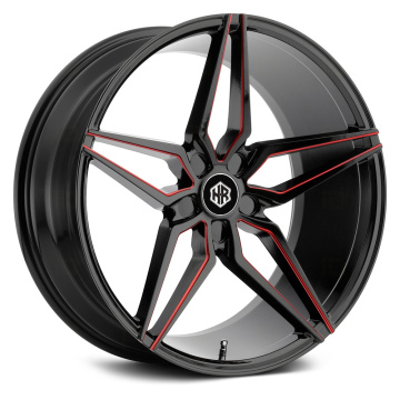 20 дюйм чуқур concave чарх 5 lugs rims