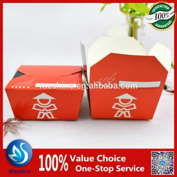High quality take away container paper food box