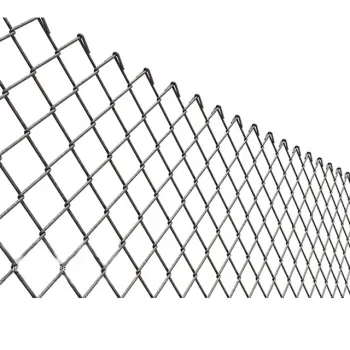 Affordable Galvanized Chain Link Fencing: 10 Feet Rolls with PVC Coating