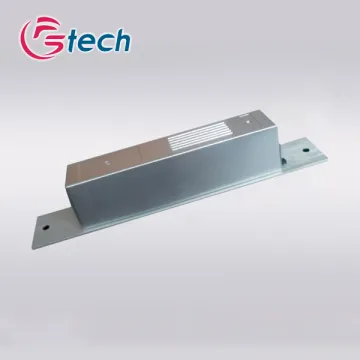Fail safe 12V sliding glass door key locks flush mount type