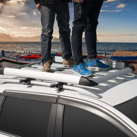 SUV Thickened Aluminium Alloy Universal Car Roof Racks&Boxes Luggage Frame Kit With 2PCS 120CM Crossbar Load 150KG