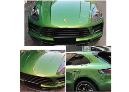 Metal Paint Manba Green Wrap Foil
