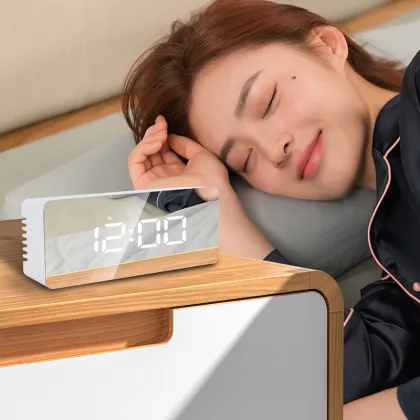 Custom Mini Laser Engraved Electronic Desk Clocks & Table Clocks 2023