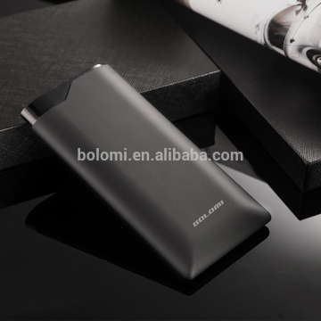 Rubber coating shell 10000mah Mobile Power Bank with LED screen