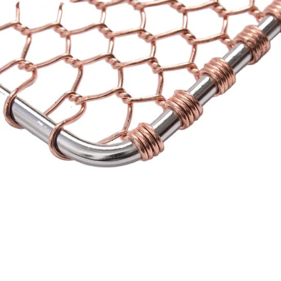 Custom Design Copper Barbecue Wire Mesh Grill Net for BBQ Equipment