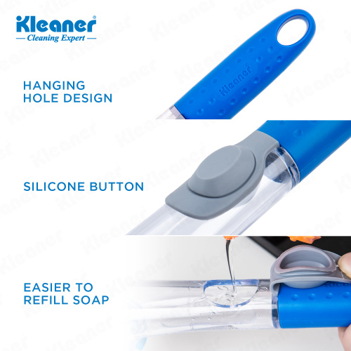 Escova de prato dispensadora de sabão Kleaner KD2101
