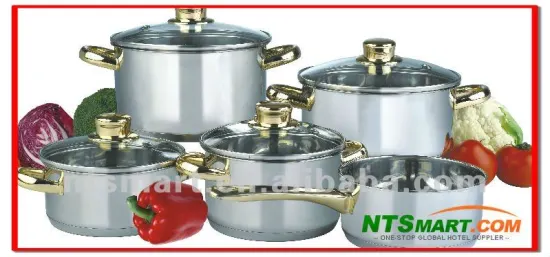 9pcs Stainless Steel Cookware Set