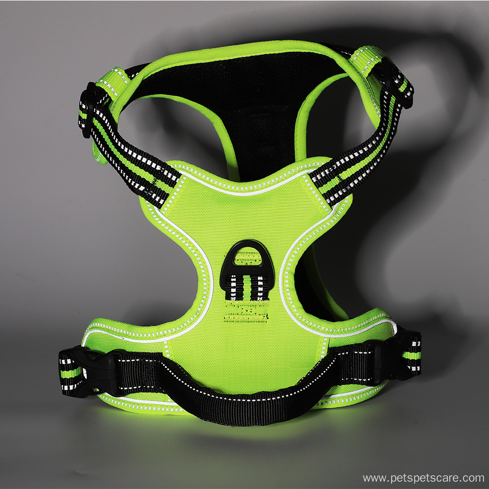 Wholesale Reflective Soft Mesh Padded Dog Harness