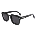 Arrow - Detail Square Acetate Sunglasses
