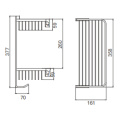 777 series ti double tier basket