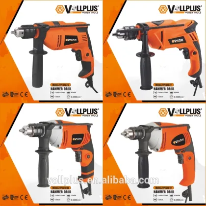Vollplus VPID1004 500W 550W 13mm bosch type hammer drill price impact drill motor electric drill machine