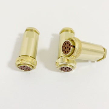 Connettore a spina femminile da 10 pin - PY04-10T Connettori russi