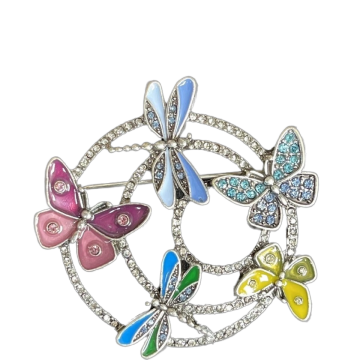 Mini Flower Brooches for Hijab - Metal Brooch Making