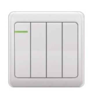 AY86 4 Gang Wall Switch