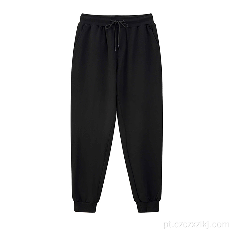 Calça esportiva masculina de algodão puro da primavera