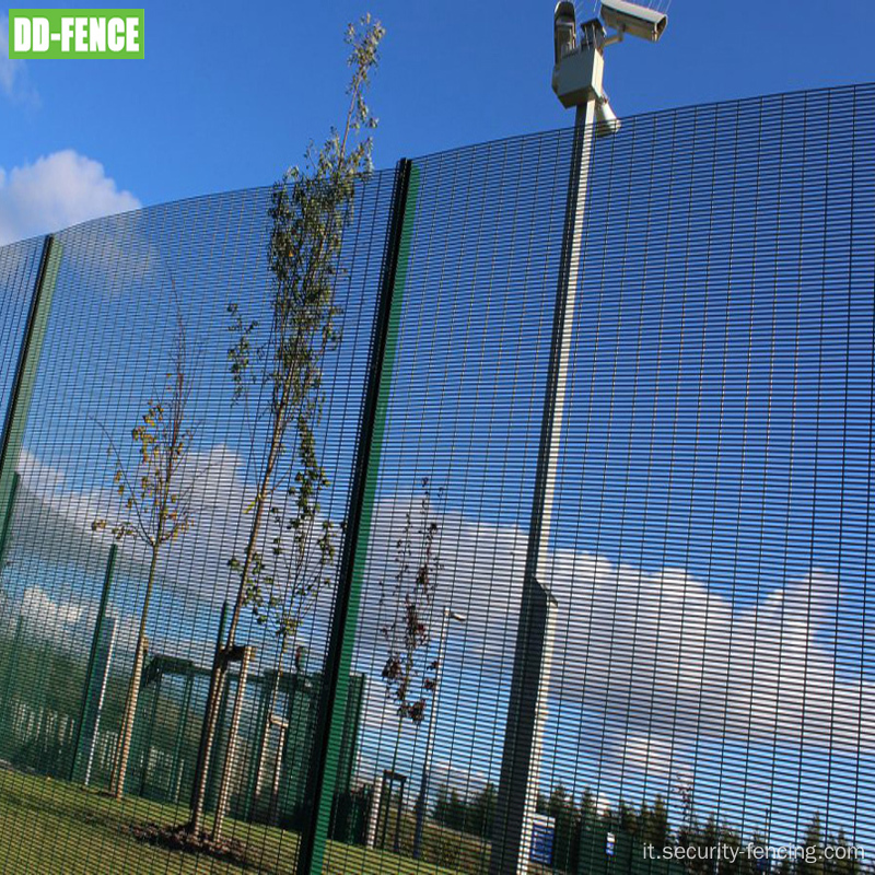 Galvanizzato ad alta sicurezza 358 Anti Climb Fence