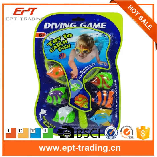 Children kids plastic toy water game diving set toy